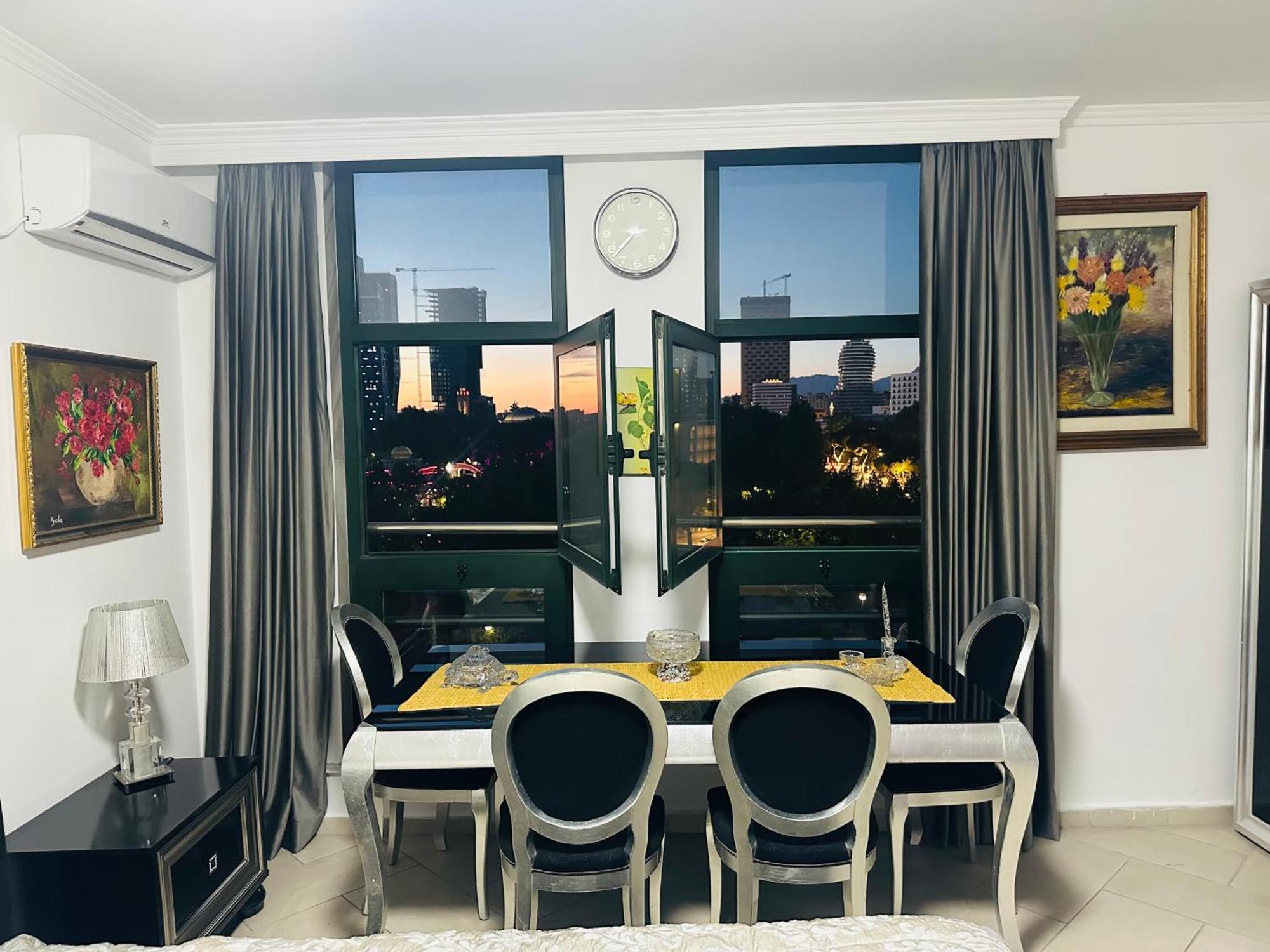 Amo Tower Tirana Center Apartman Kültér fotó